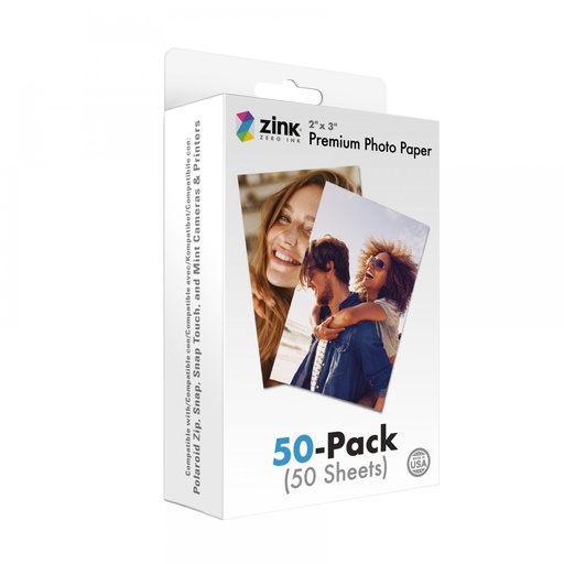 Polaroid Zink 2x3" Film (50) pour Smile+