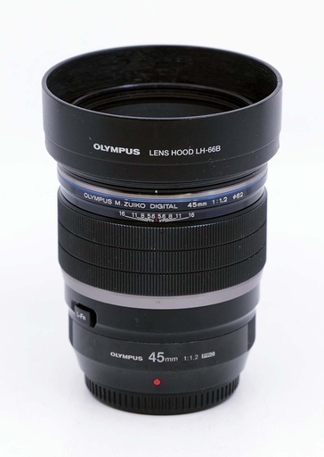 OCCASION Olympus m.Zuiko ED 45mm f1,2 PRO