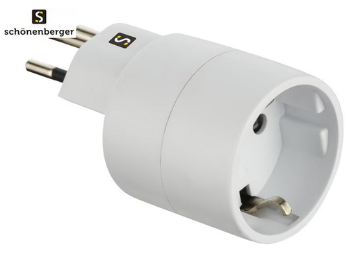 Max Hauri Adaptateur voyage T2 2 poles => CH