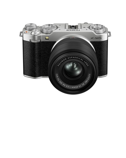 FUJIFILM X-M5 Silver Kit XC 15-45mm "Swiss Garantie"