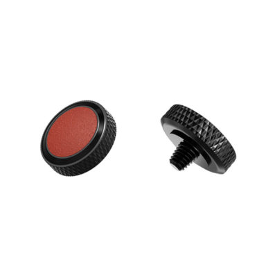 JJC Deluxe Soft Release Button Black Red
