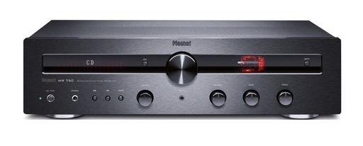 Magnat MR 750 Stereo Tube Receiver / Bluetooth aptX / DAB+ Tuner / entrée HDMI / noir