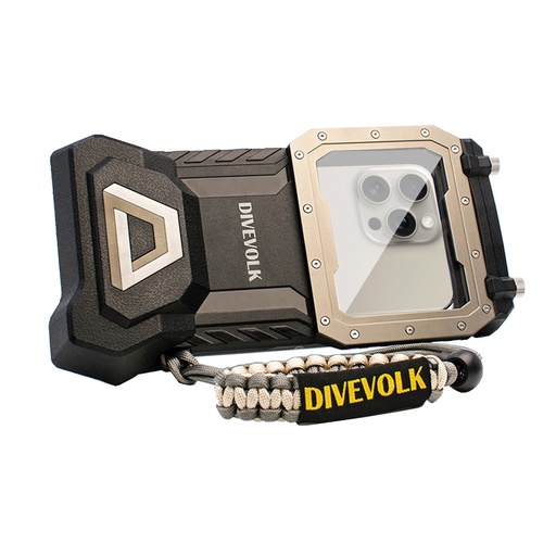 Divevolk SeaTouch 4 Max Plus Noir Boîtier sous-marin pour smartphone