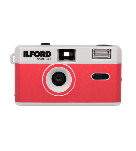 Ilford Sprite 35-II Red & Silver