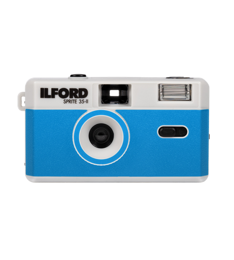 Ilford Sprite 35-II Blue & Silver