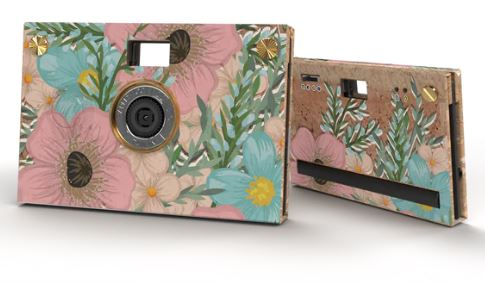 PaperShoot Camera Bundle - Coque en liège - Jardin Secret - 20MP