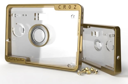 PaperShoot Coque transparente avec cadre - CROZ - Vintage