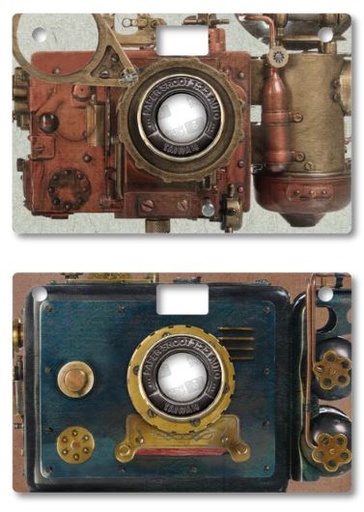 PaperShoot Coque Classique - Steampunk - Space 1889