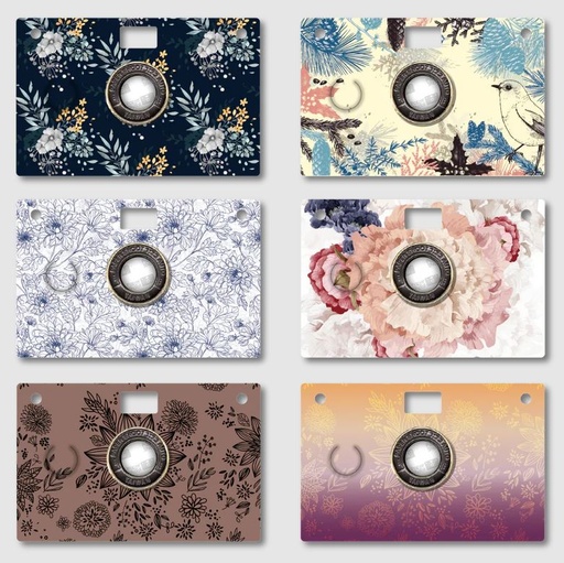 PaperShoot Coque Classique - Fleurs d'été - Nuit