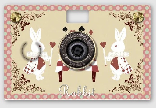 PaperShoot Coque -  Retro Designs - Alice Rabbit