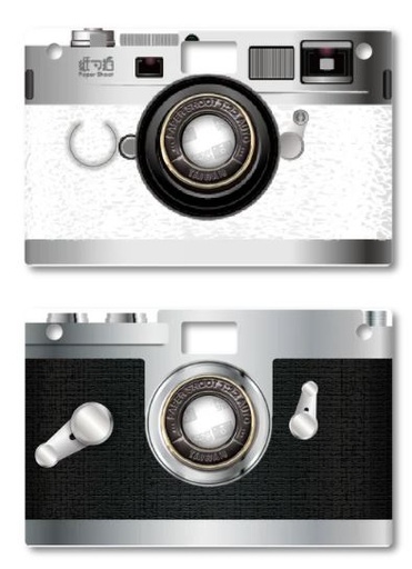 PaperShoot Coque Classique - Old Time - Classical Black