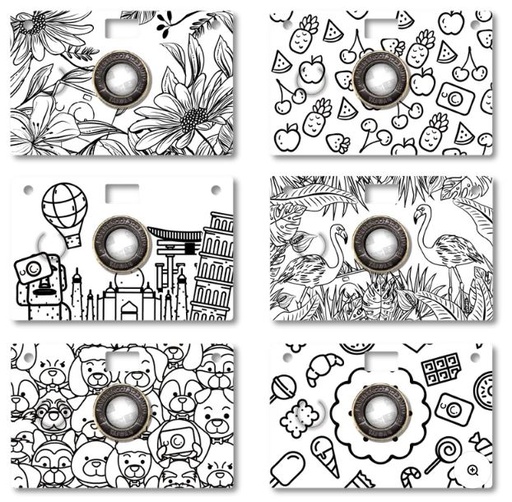 PaperShoot Coque Classique - À colorier - Tour du monde