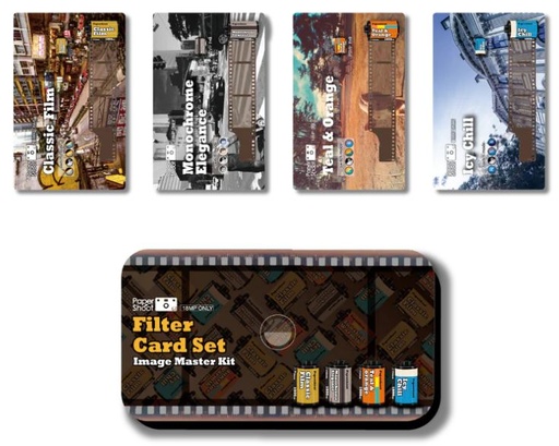 PaperShoot Pack de cartes filtres - 4 filtres