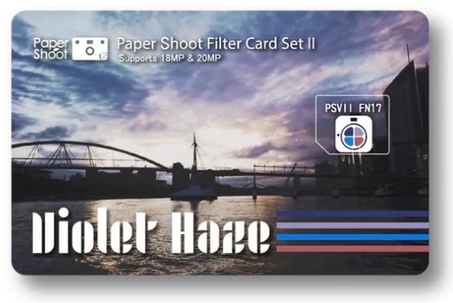 PaperShoot Carte filtre - Violet Haze