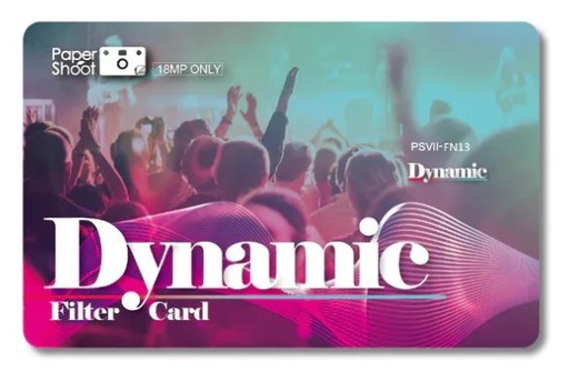 PaperShoot Carte filtre - Dynamic