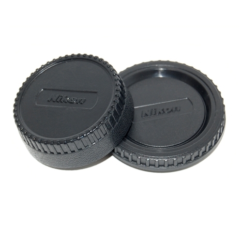 Caruba Rear Lens & Body Cap for Nikon