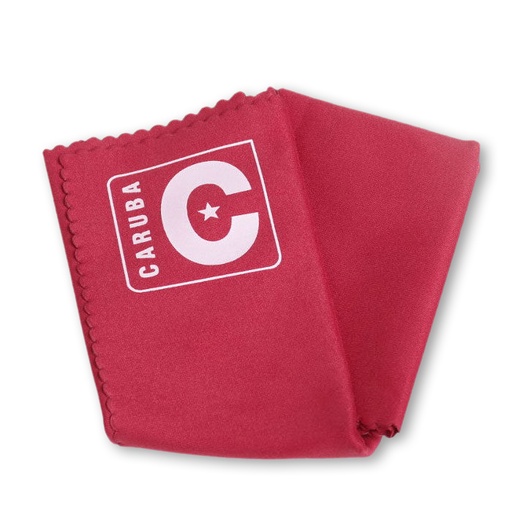 Caruba Microfiber Lens Tissue 20x20 Red