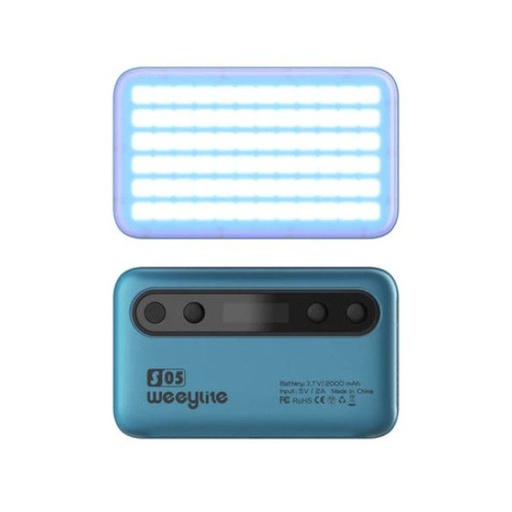 Viltrox Weeylite S05 portable pocket RGB Light Blue