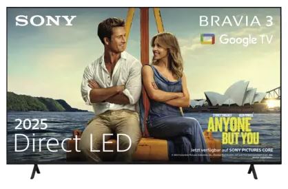 Sony TV Bravia 3 K43XR39B noir 43'' LCD TV