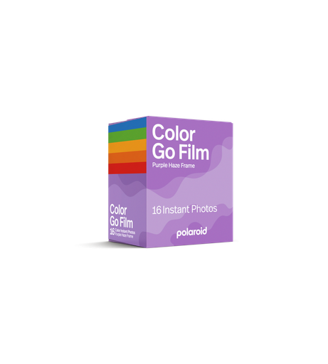 Polaroid Color Film Go Purple Haze Frame Double Pack
