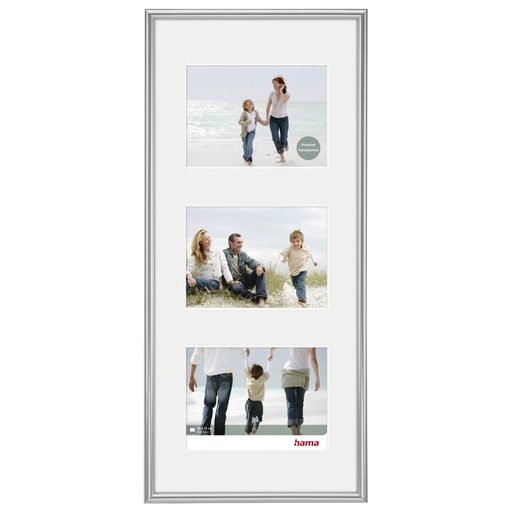 Hama Galerie photo "Séville", argent mat, 3 x 13 x 18 cm, 26 x 60 cm