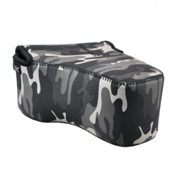 JJC OC-MC1GR Neopreen Camera Cover - Camouflage Grey