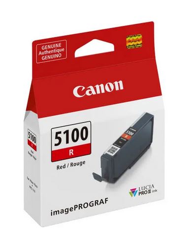 Canon PFI-5100R Red