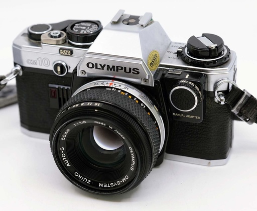 OCCASION Olympus OM10 + Auto-S 50mm f1.8