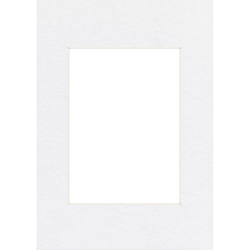 Hama Passe-partout (Marie-Louise) Premium, blanc arctique, 13 x 18 cm (intérieur 9 x 13 cm)