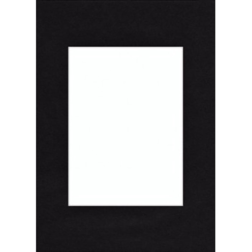 Hama Passe-partout (Marie-Louise) Premium, noir, 40 x 50 cm (intérieur 30 x 40 cm)