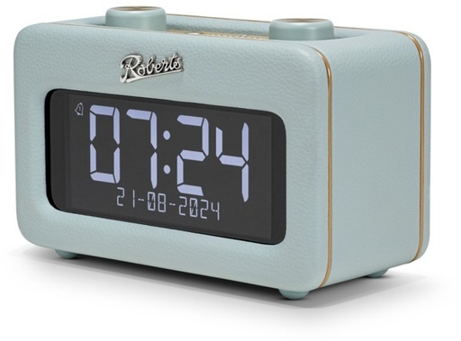 Roberts Revival Rest DAB+ Alarm Clock Radio - duck egg blue