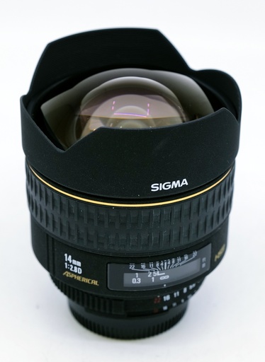 OCCASION Sigma 14mm f2.8 D HSM (Nikon F-mount)