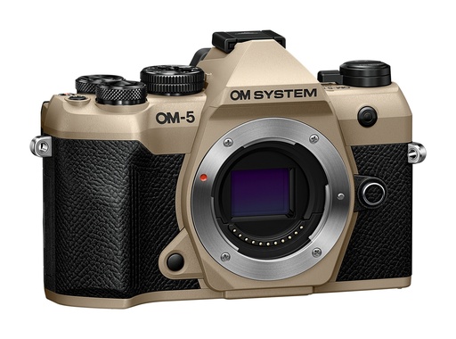 OM System OM-5 Mark II Camera Body Sand beige
