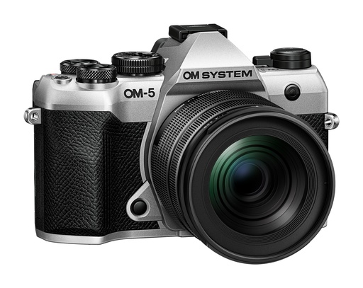 OM System OM-5 Mark II Kit Silver 12-45mm f4