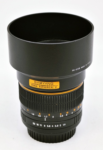 OCCASION Samyang 85mm f1.4 Aspherical IF (Canon EF mount)