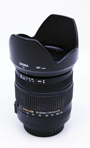 OCCASION SIGMA 18-125mm3,8-5,6 OS DC HSM (CANON EF)