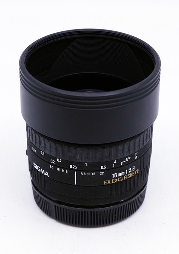 OCCASION Sigma FishEye 15mm f2.8 EX DG (Canon EF mount)