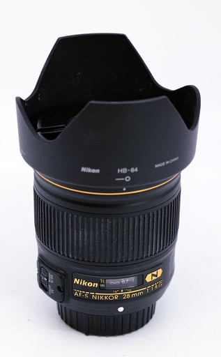 OCCASION Nikon AF-S 28mm f1.8 G