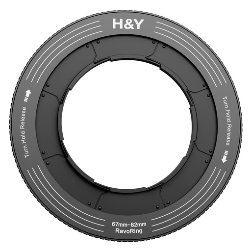 H&Y RevoRing Variable Adapter 67-82mm Titanium Gris
