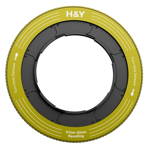 H&Y RevoRing Variable Adapter 67-82mm Jaune