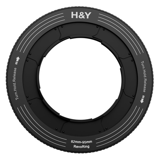 H&Y RevoRing Variable Adapter 82-95mm Noir