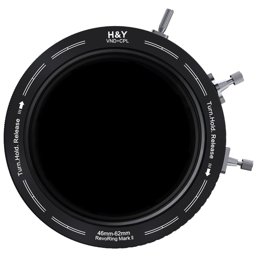 H&Y RevoRing ND3-1000+CPL Filter Mark II 46-62mm