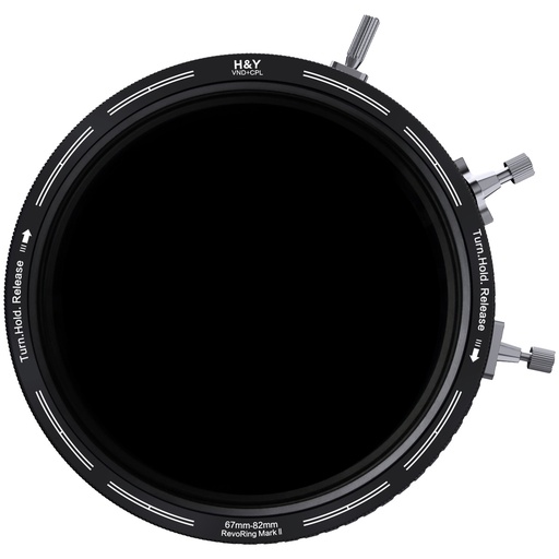 H&Y RevoRing ND3-1000+CPL Filter Mark II 67-82mm