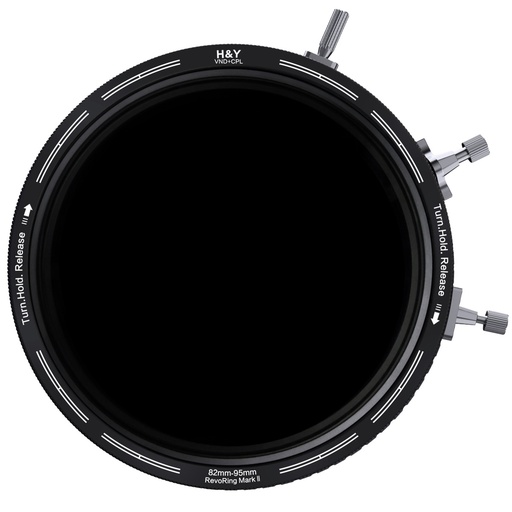 H&Y RevoRing ND3-1000+CPL Filter Mark II 82-95mm