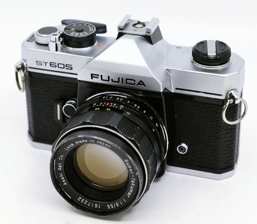 OCCASION Fujica ST605 + Super Takumar55mm f1.8
