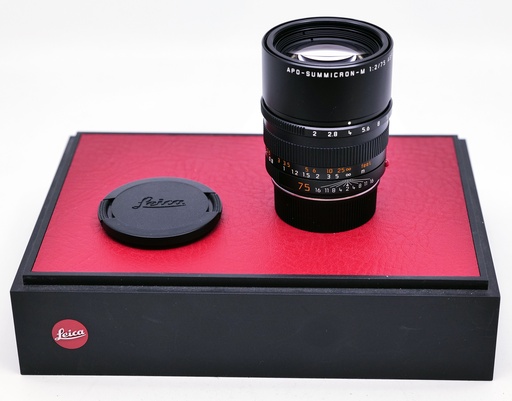 OCCASION Leica Apo-Summicron-M 75mm f2.8 Asph. - S/N 4122805