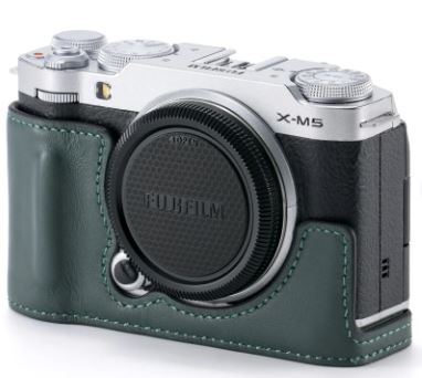 Tilta Leather Camera Case for Fujifilm X-M5 Green