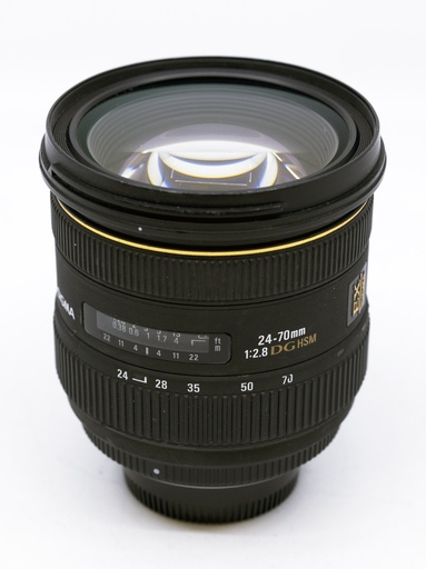 OCCASION Sigma 24-70mm f2.8 DG HSM (Nikon AF mount