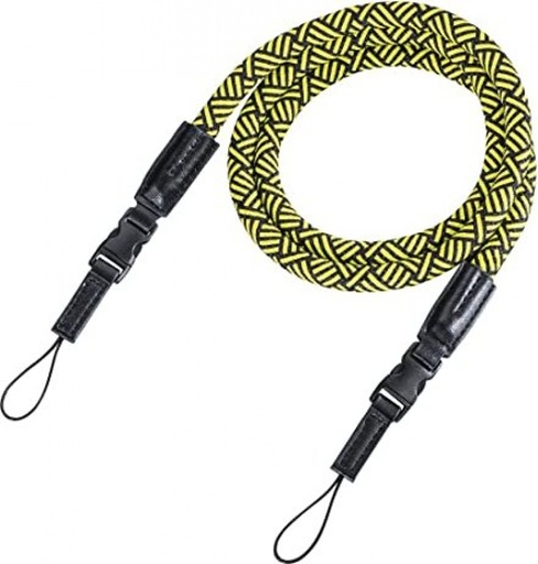 Hama 0027213 Camera strap 120cm Jaune/noir