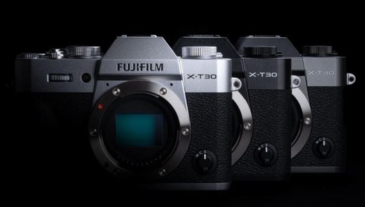 FUJIFILM X-T30 III Charcoal Silver Body "Swiss Garantie"